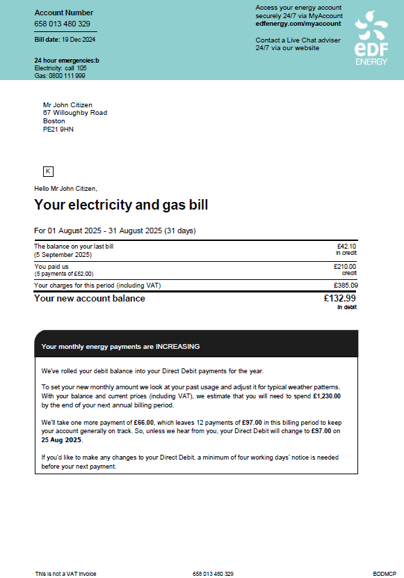  Minol USA business utility bill 